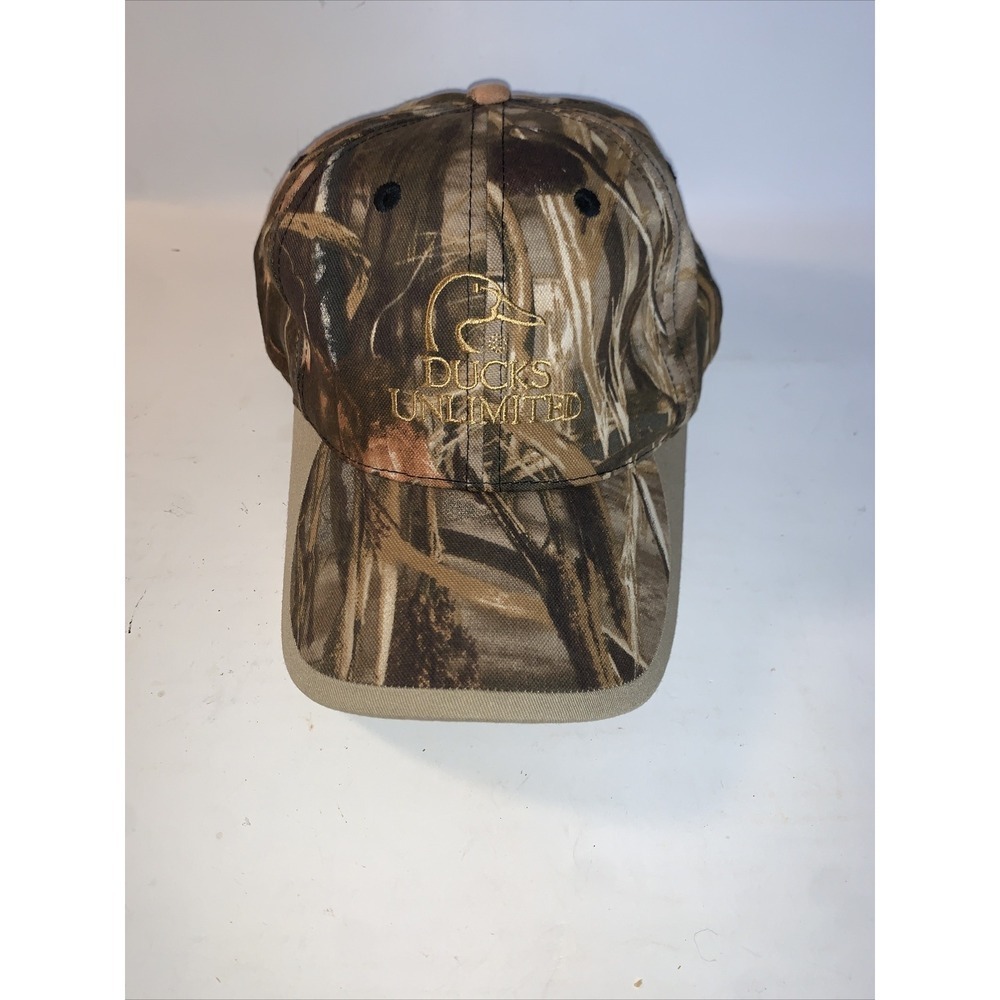 Winter Ducks Unlimited Hat Cap Strap Back Camo‎ Mossy Oak